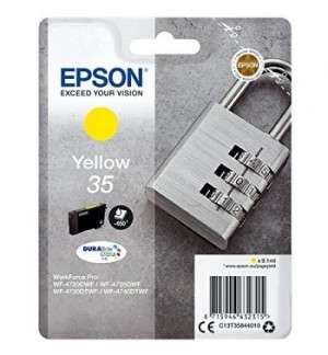 Tinteiro Epson 35 Amarelo C13T35844010 9,1ml 650 Pág.