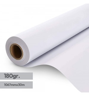 Papel 1067mmx030m 180g Premium Coated Evolution 1 Rolo