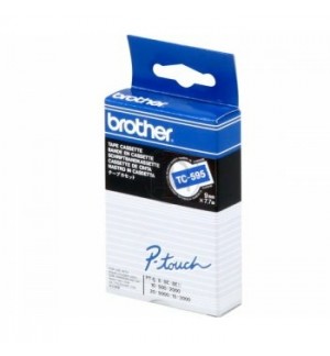 Fita Laminada 09mmx7,7mts Azul/Branco