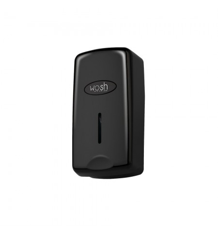 Saboneteira Enchimento Plástico Wosh Preto 1L