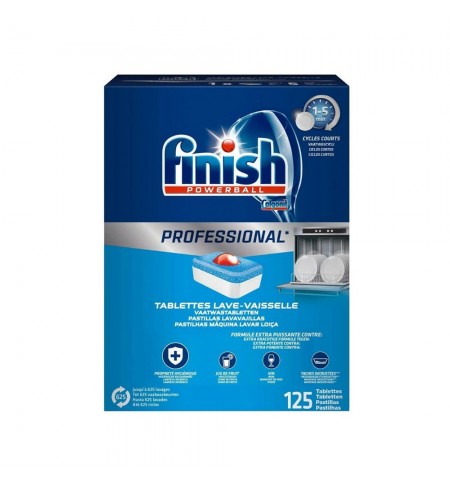 Detergente Máquina Loiça Pastilhas Finish Powerball 125un