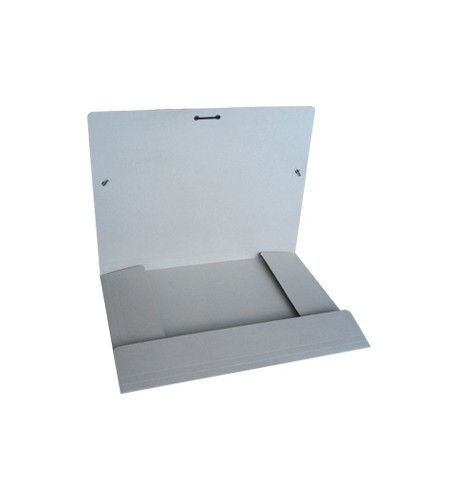 Pasta Cartolina A4 350gr Abas/Elásticos Azul Fog