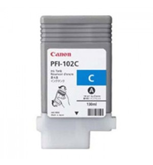 Tinteiro Canon PFI-102 Azul 0896B001 130ml