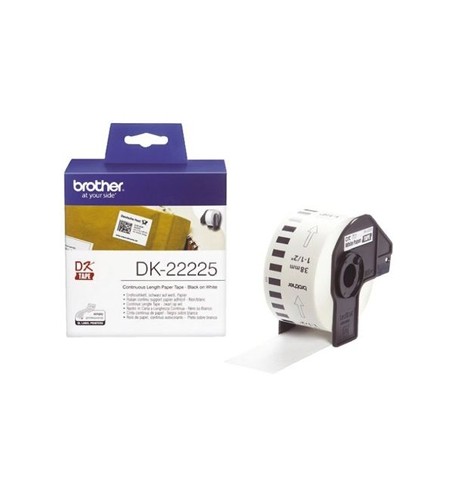 Rolo Papel Térmico Contínuo Branco 38mmx30,48m