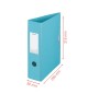 Pasta Arquivo L/L Polyfoam c/ Elástico 318x290mm Azul