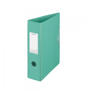Pasta Arquivo L/L Polyfoam c/ Elástico 318x290mm Verde Água
