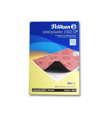 Papel Quimico Preto p/escrita a máquina (21x33)