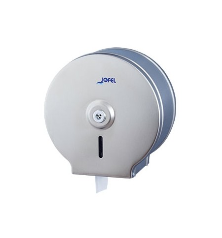Dispensador Papel Higiénico Jumbo Jofel Aço e Inox Satinado