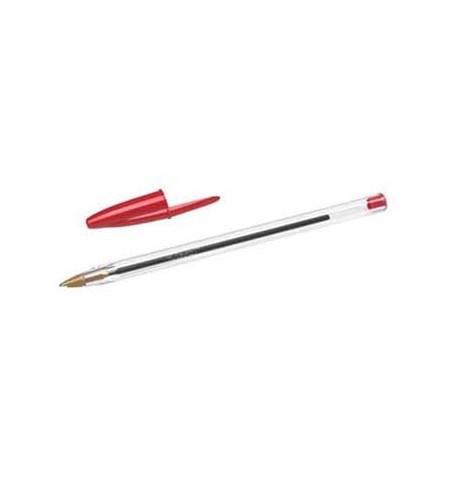 Esferográfica BIC Cristal Ball Point Vermelho 1mm 50un