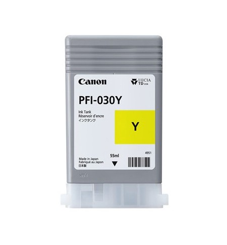 Tinteiro Canon PFI-030 Amarelo 3492C001 55ml