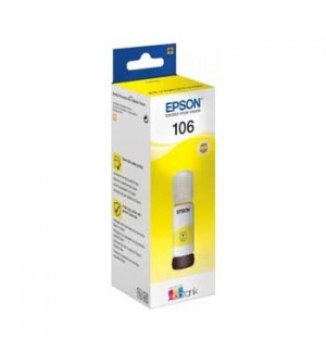 Tinteiro Epson 106 Amarelo C13T00R440 70ml 5000 Pág.