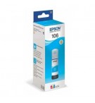 Tinteiro Epson 106 Azul C13T00R240 70ml 5000 Pág.