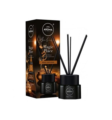 Ambientador Sticks Aroma Home Black S. Magic Place 100ml