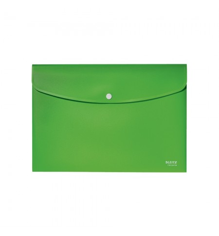 Bolsa Envelope A4 Fecho Botão Recycle Verde