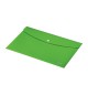Bolsa Envelope A4 Fecho Botão Recycle Verde