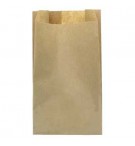 Saco Papel Pão 24x7x42cm 35g Castanho 1000un