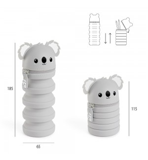 Estojo Silicone Extensível Growing Pets Koala