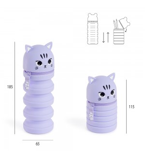 Estojo Silicone Extensível Growing Pets Gatinha