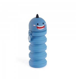 Estojo Silicone Extensível Growing Pets Tubarão