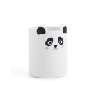 Porta Lápis Silicone Redondo Wildly Panda
