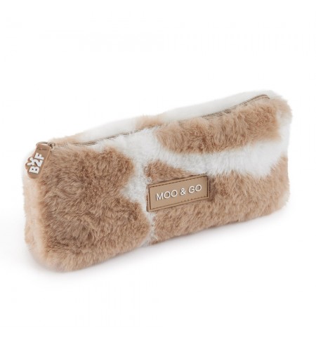 Estojo Peluche Moo/Go Castanho