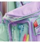 Mochila Infantil Turquesa e Lilás 17L