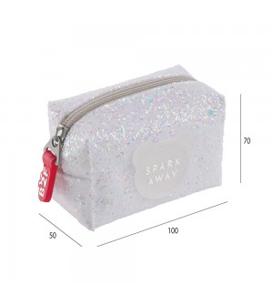 Porta Moedas Keep It Shiny Branco