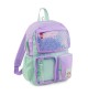 Mochila Infantil Turquesa e Lilás 17L