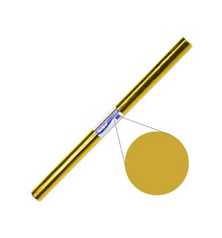 Papel Kraft Ouro 1x3mts 70g Rolo