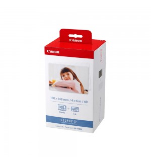Tinteiro Canon KP-108IN + 108 folhas 100x148mm 3115B001