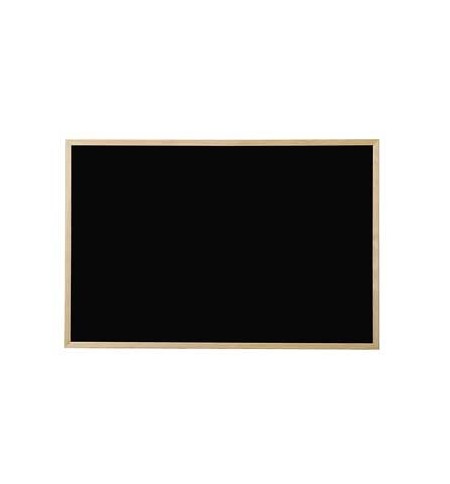 Quadro de Giz Preto Moldura Madeira 40x30cm
