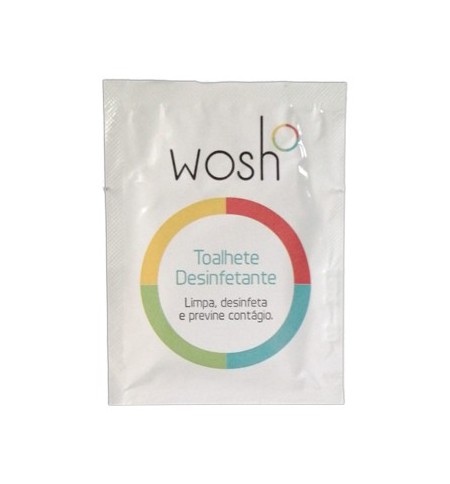 Saqueta Toalhetes Desinfetantes Mãos/Equipamentos 500un