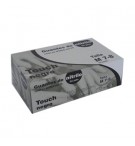 Luvas Nitrilo Tamanho M s/Pó Preto 100un