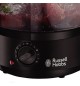 Máquina Cozedura Vapor RUSSELL HOBBS Compact Preto Mate
