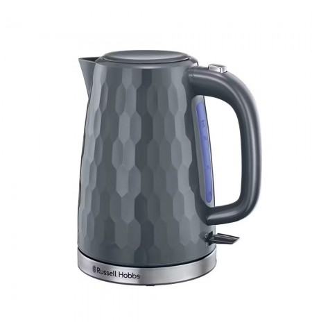 Jarro Elétrico RUSSELL HOBBS Honeycomb Cinza