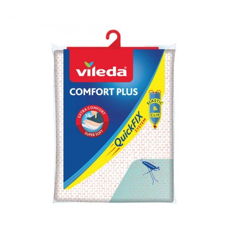 Capa Tábua de Engomar Vileda Comfort Plus Azul Quick Fix
