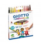Marcador Feltro 012un Giotto Turbo Color Skin Tones
