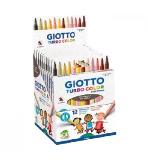 Marcador Feltro 012un Giotto Turbo Color Skin Tones