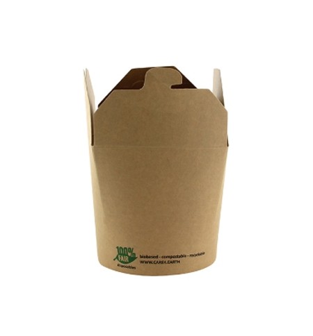 Caixa Cartolina Kraft 09,6x10x8,8cm (Massas) 760ml 25un