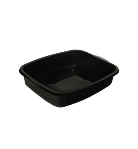 Embalagem Alimentar 1,1L PP s/Tampa Preto 50un