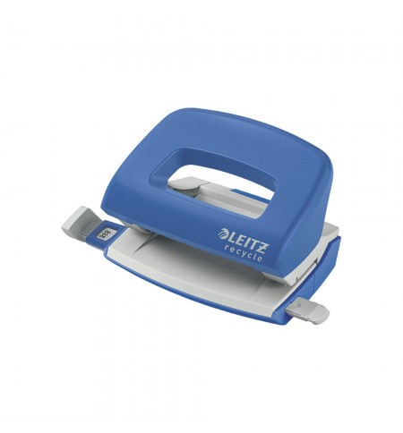 Furador 10 Folhas Leitz Recycle Azul