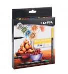 Marcador Duas Pontas Lyra Aqua Brush Duo Cx Cartão 24un