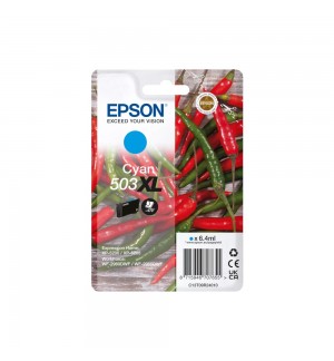 Tinteiro Epson 503XL Azul C13T09R24010 6,4ml 470 Pág.