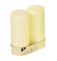 Velas Decorativas Ø 80mm Altura 22cm Marfim-2un