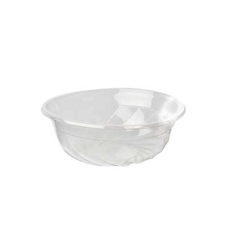 Saladeiras 950ml PLA Redondo Transparente 50un