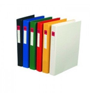 Pasta Arquivo L/E Plástico 310x227mm 2 Argolas Amarelo