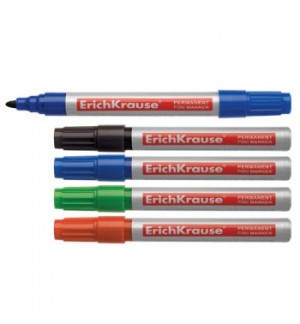 Marcador Médio EK P200 1,5mm 4 Cores 4un