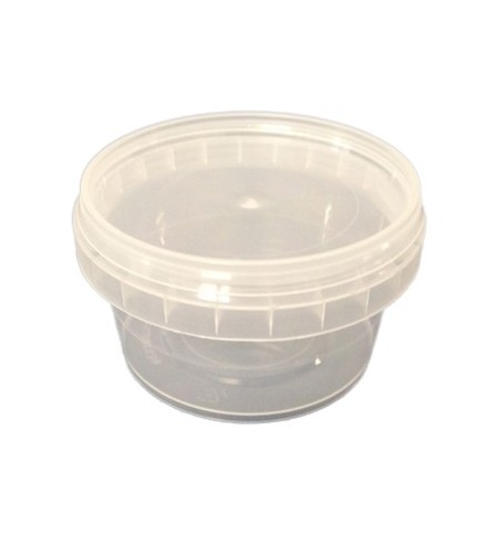 Embalagem Redonda 210ml PP Reutilizável c/Tampa 1un