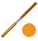 Papel Celofane Laranja 50x65cm Rolo 25Fls