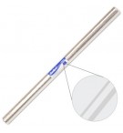 Papel Celofane Transparente 50x65cm Rolo 25Fls